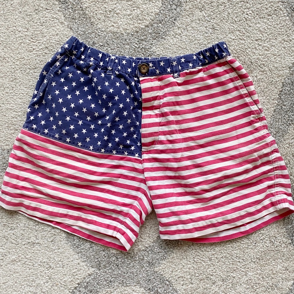 American Flag Chubbies Shorts